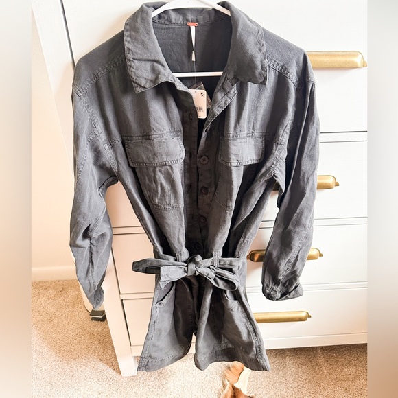 Free People long sleeve romper - Picture 1 of 3